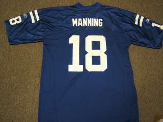 Peyton Manning Jersey Reebok Indianapolis Colts NWT  