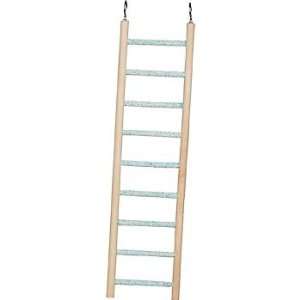   9 Step Cement and Wood Ladder, 3.75 W X 15.5 H 
