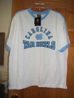 North Carolina Tar Heels t shirt white/blue S NWT  