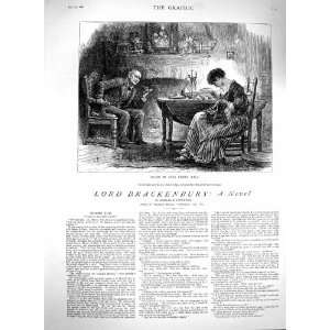  1880 Lord Brackenbury Illustration Story Luke Fildes