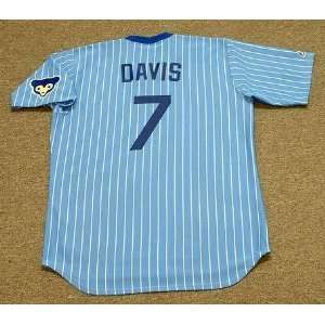JODY DAVIS Chicago Cubs 1981 Majestic Cooperstown Throwback Away 