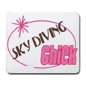  SKY DIVING Chick Mousepad