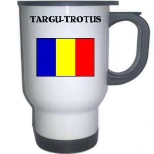  Romania   TARGU TROTUS White Stainless Steel Mug 