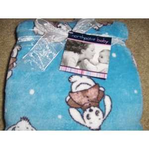  Northpoint Baby Soft Baby Blanket Bunny Rabbit 30 x 40 