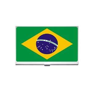 BRAZIL FLAG Business Card Holder