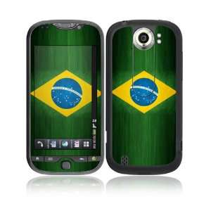  Flag of Brazil Decorative Skin Cover Decal Sticker for HTC 