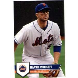  2011 Topps Major League Baseball Sticker #163 David Wright 