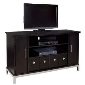 Ty Pennington Media Console with Black Crystal Finish by Howard Miller 