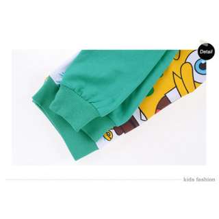 Green Kids Boys SpongeBob SquarePants T Shirt Coat 2 8 Years W1038 