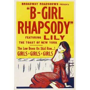  B Girl Rhapsody   Movie Poster   27 x 40
