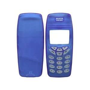  Transparent Deep Blue Faceplate For Nokia 3360 GPS 