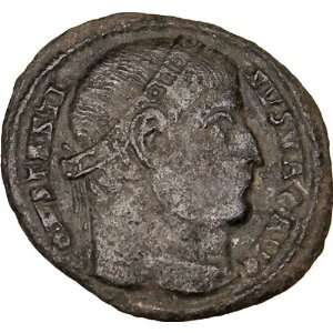 CONSTANTINE I the GREAT 325AD SoldierShield Genuine Authentic Ancient 