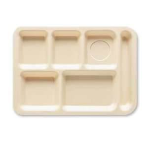   Compartment, Right Handed, Polypropylene, Tan