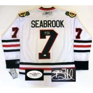  Signed Brent Seabrook Jersey   2010 Cup Jsa Sports 