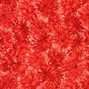  Spring Umbrellas quilt fabric by Clothworks, Red tonal 