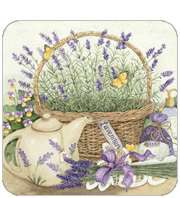 Lavender & Butterflies Coasters Bonnie Heppe Legacy  