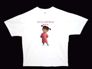 Disney Pixar Monsters incs Boo Cool *NEW* Custom T shirt. I have 