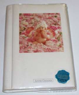   Intl Anne Geddes BABY BRAG BOOK PHOTO ALBUM pink flowers EUC  