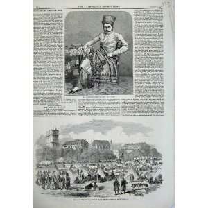  1859 Cursetjee Jamsetjee Bombay Paris Fete Camp Maur