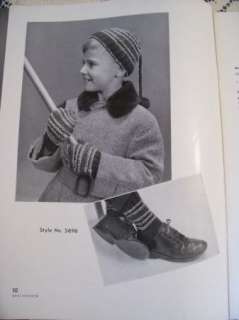   Winter Accessories KNITTING PATTERNS BOOK Hats Mitens Socks  