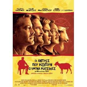  The Men Who Stare at Goats Poster Movie Greek (27 x 40 