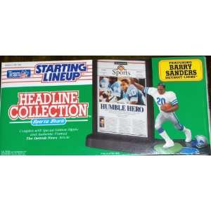  Starting Lineup Headline Collection Barry Sanders   1992 