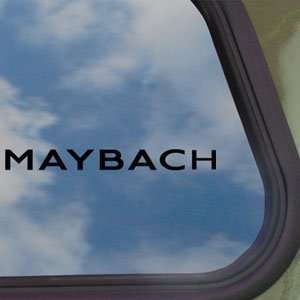  Maybach Black Decal Coupe Car Truck Bumper Window Sticker 