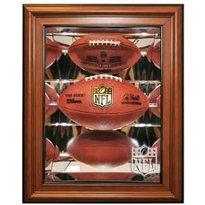  NFL Logo Football Shadow Box Display, Brown   Acrylic Football 