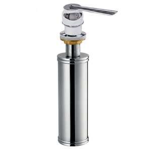 Brisa Chrome Kitchen Sink Soap Lotion Dispenser   Stainless Steel 