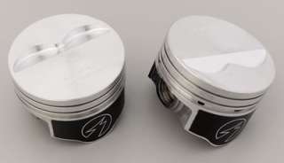 SPEED PRO Chevy 350 Flat Top Coated Pistons 9.71 2v  