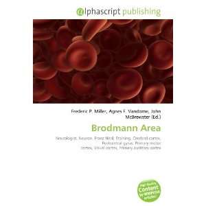  Brodmann Area (9786132694089) Books