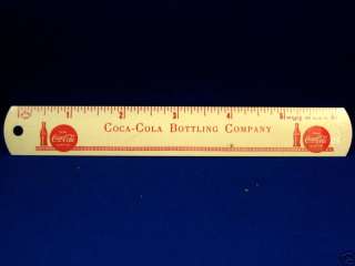 Coca Cola Bottling Co. Tin Ruler  