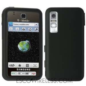  For Samsung Behold T919 Premium Black Smooth Silicone 