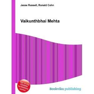  Vaikunthbhai Mehta Ronald Cohn Jesse Russell Books