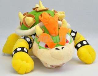 New Super Mario Brother 10 BOWSER Plush Doll Toy+MT85  