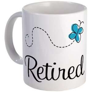  Pretty Retired Retirement Humor Mug by  Kitchen 