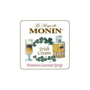 Monin Irish Cream Coffee Syrup Grocery & Gourmet Food