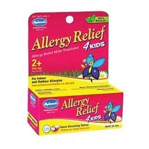  Allergy Relf Tb 4 Kids Hylands Size 125 Health 