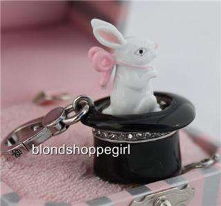 NWT Juicy Couture MAGICIANS MAGIC BUNNY in HAT CHARM Box Rabbit 