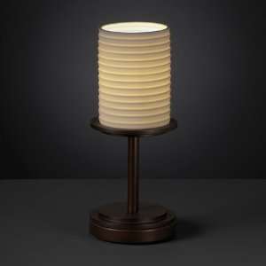  Justice Design Group POR 8798 Dakota 1 Light Table Lamp 