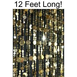  Bubbles (Lighter) Gold Beaded Curtain 12 Kitchen 