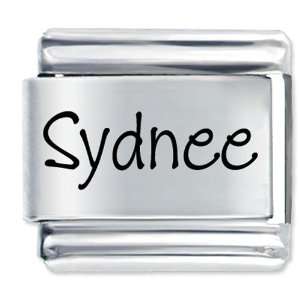  Name Sydnee Italian Charms Bracelet Link Pugster Jewelry