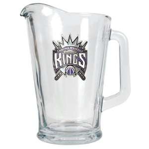   Kings NBA 60oz Glass Pitcher   Primary Logo