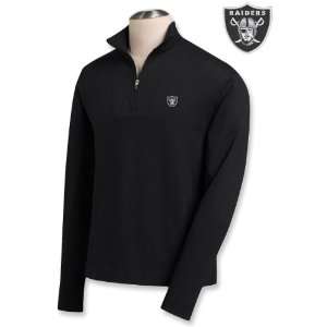 Cutter & Buck Oakland Raiders 1/4 Zip Sweatshirt Small  