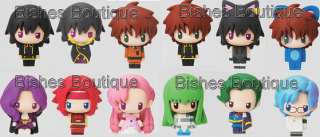   fasteners figures straps set of 12 CHARA FORTUNE Lelouch Suzaku Lloyd