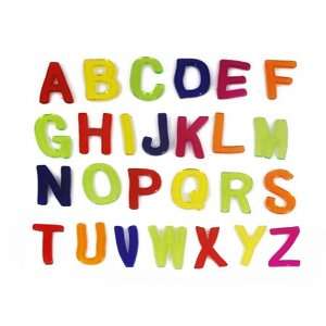  Window Gel Art® 3D Multicolor Alphabet Wall Stickers 