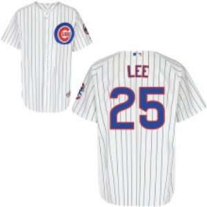  Derrek Lee #25 Chicago Cubs Home Replica Jersey Size 48 