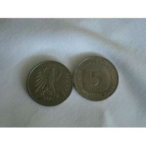  German 5 Mark Coin 