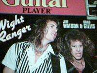 Guitar Player magazine December 1984 Night Ranger Rank & File w/ flexi 