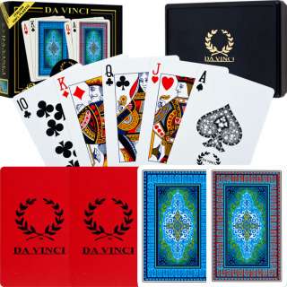 Da Vinci Siena Playing Cards   Bridge Size   Regular Index   100% 